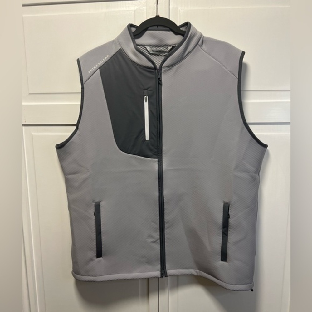 NWT Peter Millar Crown Sport Squallblock Water Resistant Vest Size Men’s XL